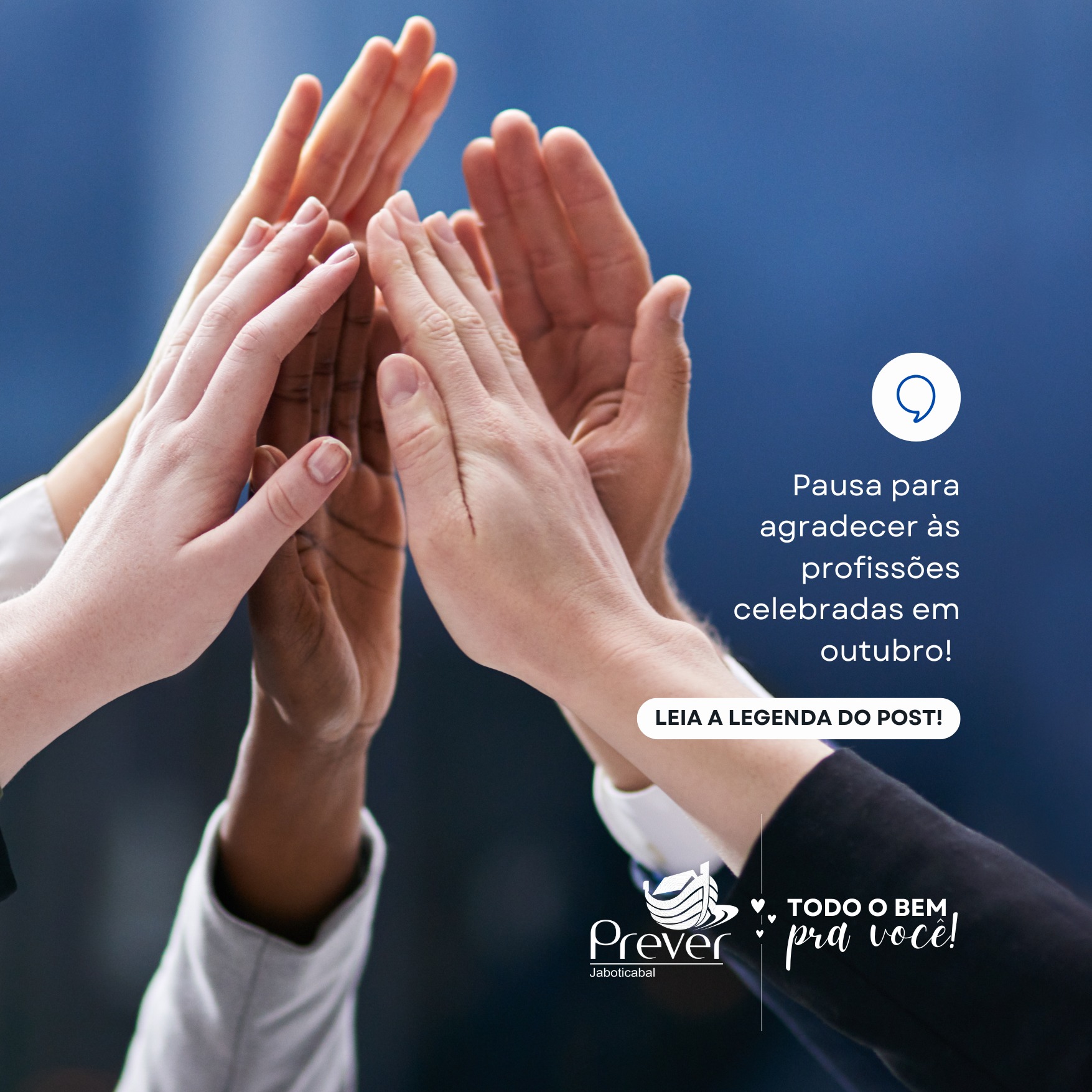 PAUSA PARA AGRADECER