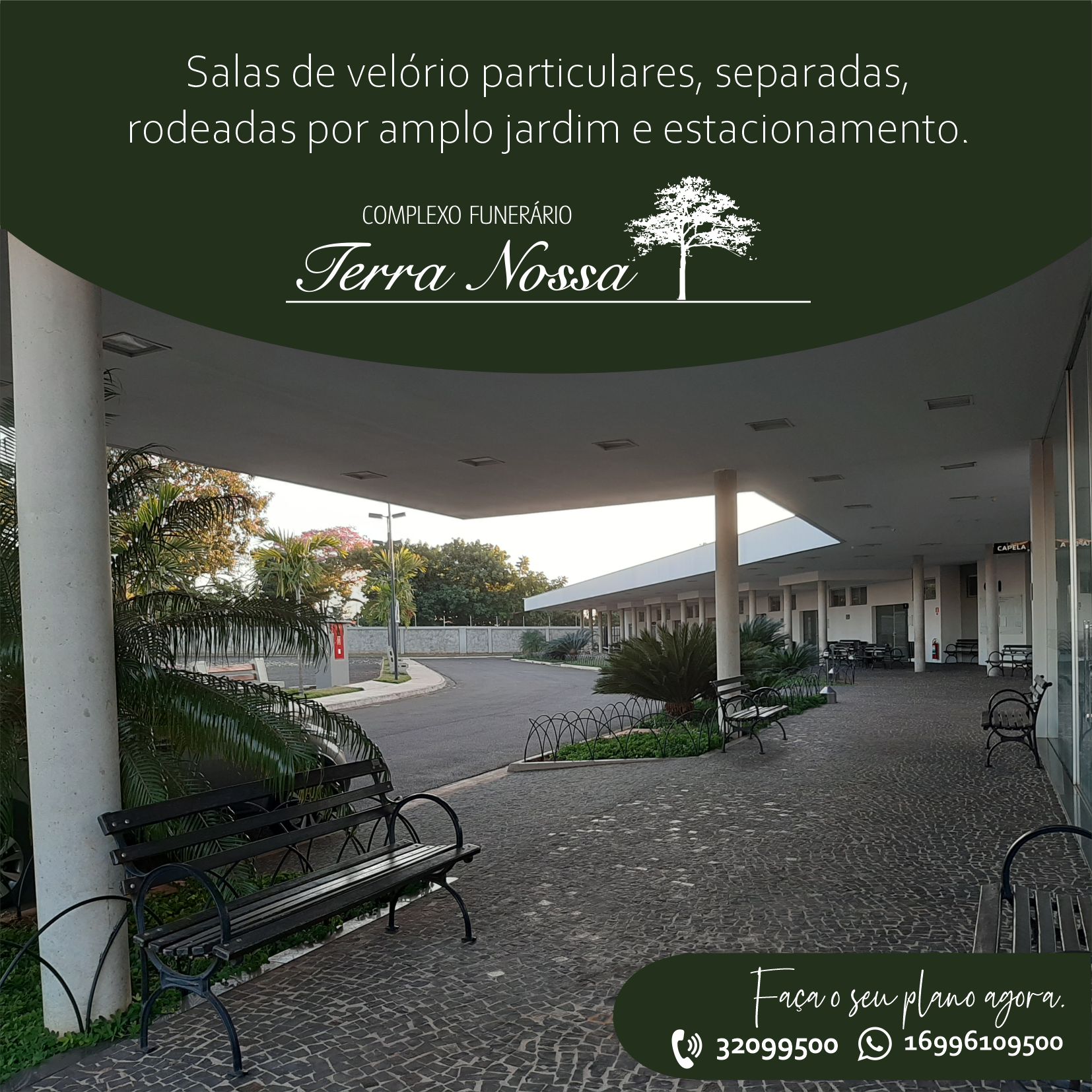 No momento do luto, o Prever tem estrutura diferenciada de atendimento