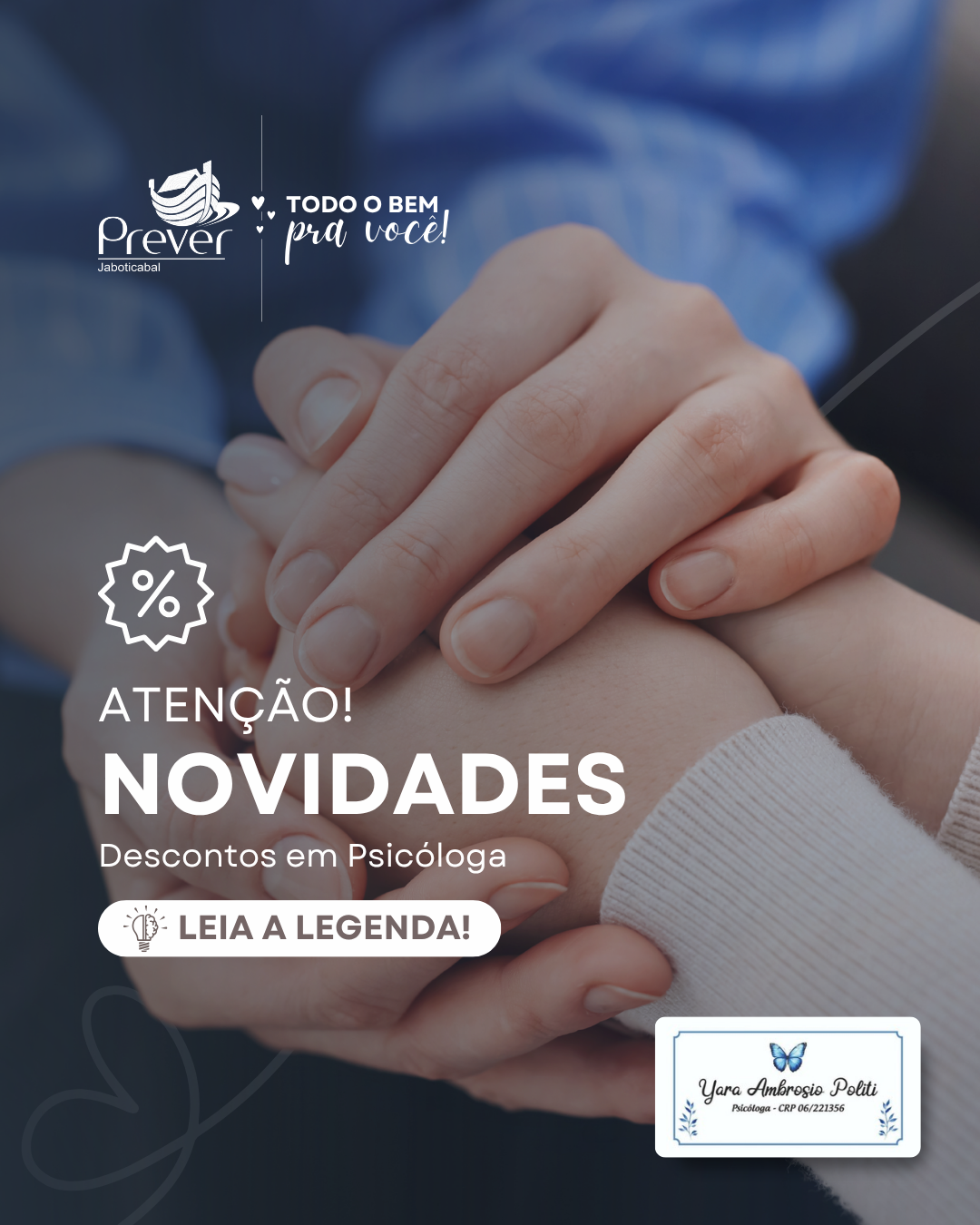 [PSICOLOGA] Nova Parceira: Yara Ambrosio Politi 