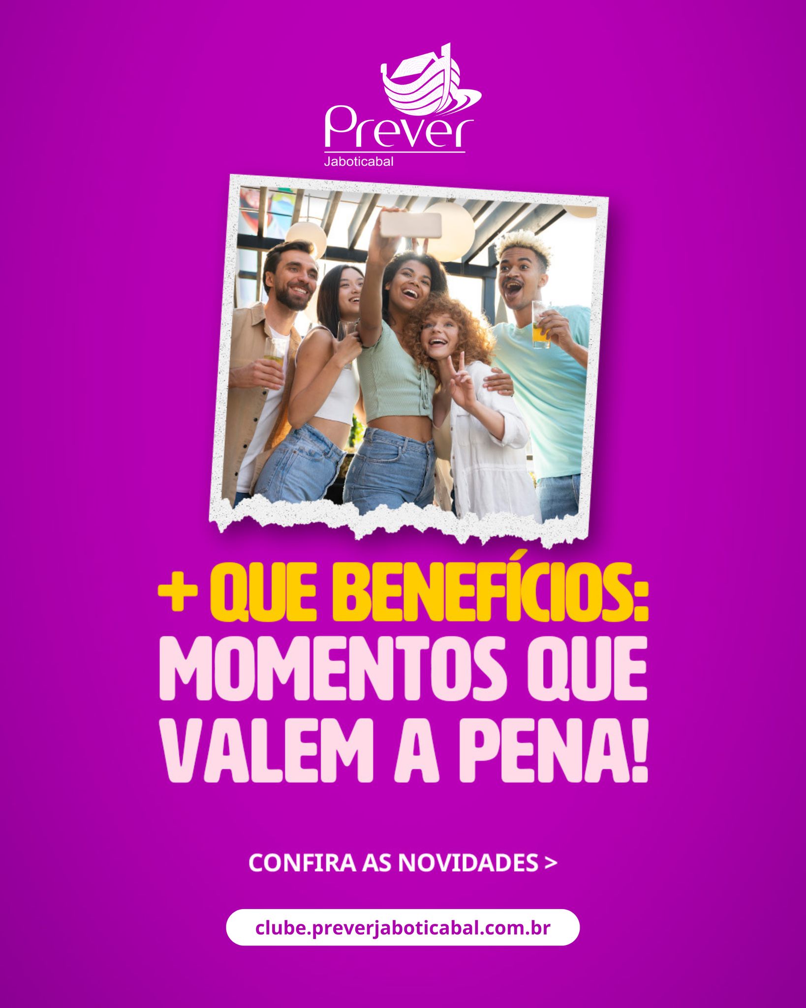 Clube de Vantagens Prever Jaboticabal temdescontos e condições especiais