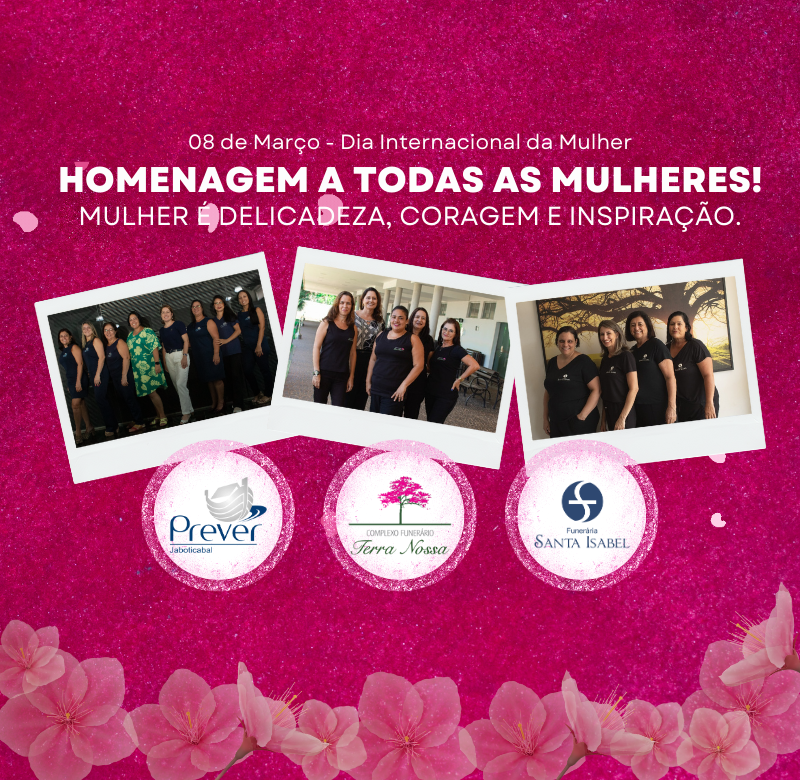 Dia Internacional da Mulher!