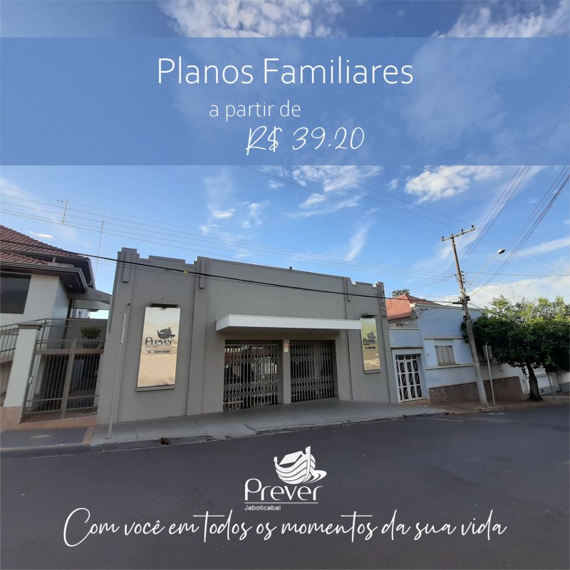 Plano Prever familiar a partir de R$ 39,20