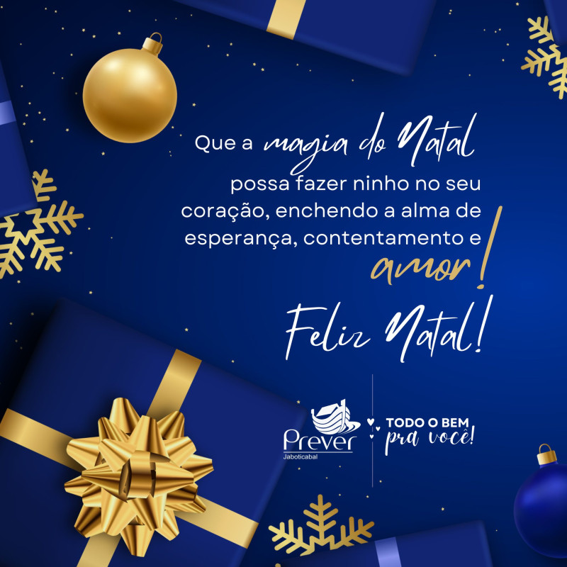 FELIZ NATAL!