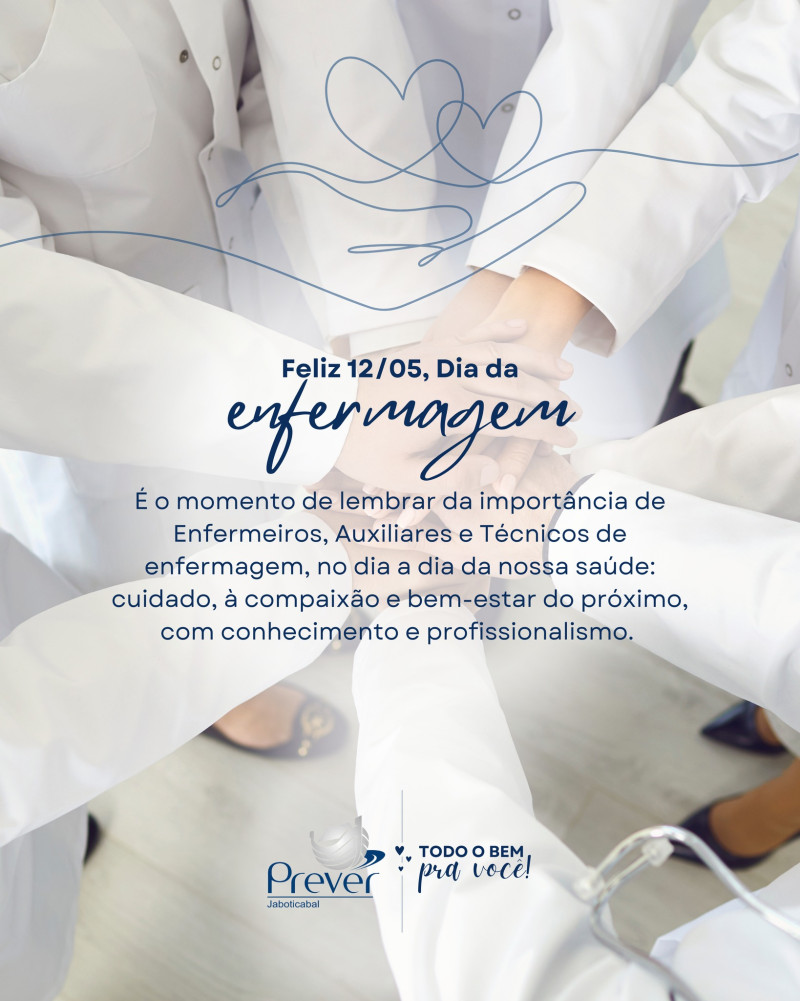 Dia da Enfermagem!