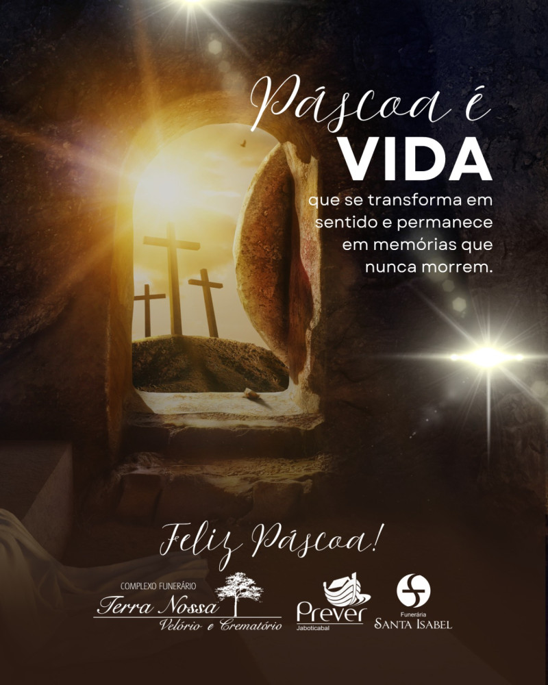 Feliz Páscoa!